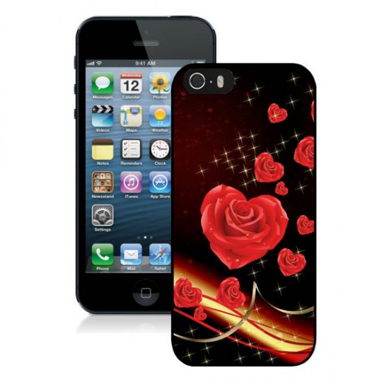 Valentine Rose Love iPhone 5 5S Cases CBT - Click Image to Close